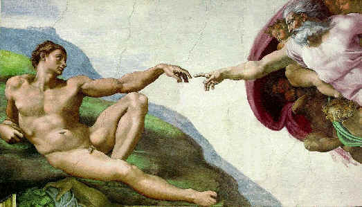 To Michelangelo, the left hand meant life.