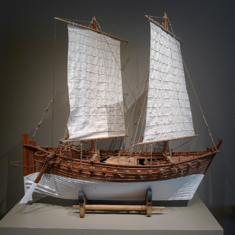 Model of a Dhow