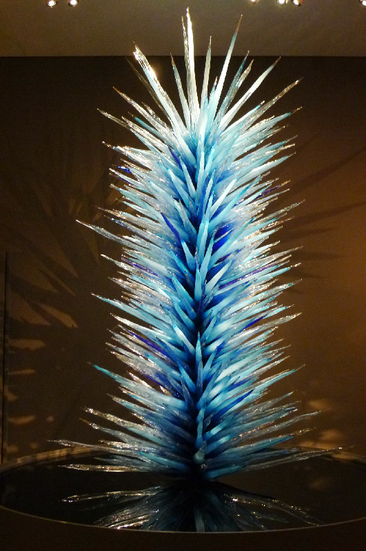 Chihuly Tower Blue